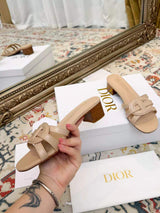 New Spring/Summer 2026 Dior Chunky Heel CD Slippers