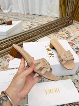 New Spring/Summer 2026 Dior Chunky Heel CD Slippers