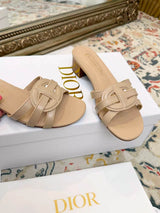 New Spring/Summer 2026 Dior Chunky Heel CD Slippers