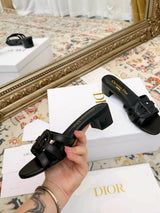 New Spring/Summer 2026 Dior Chunky Heel CD Slippers