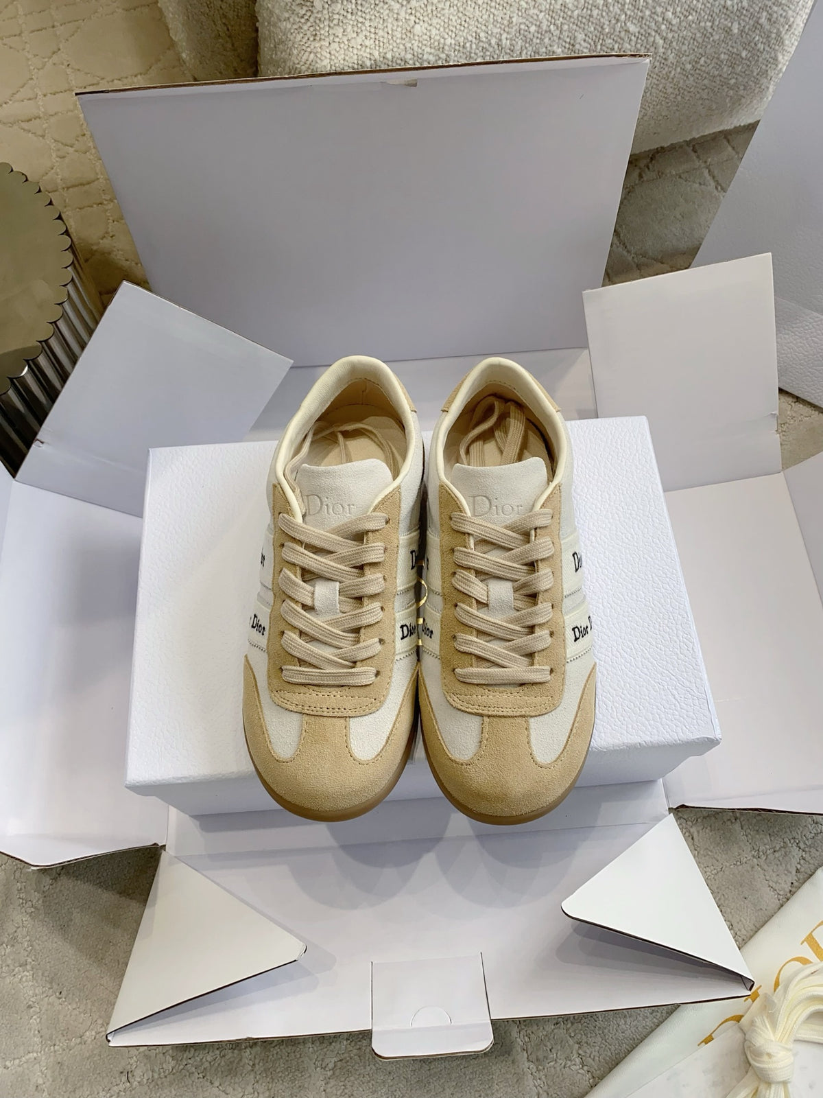 Factory Direct Dio*26ss Early Spring New Flat German Trainer Shoes