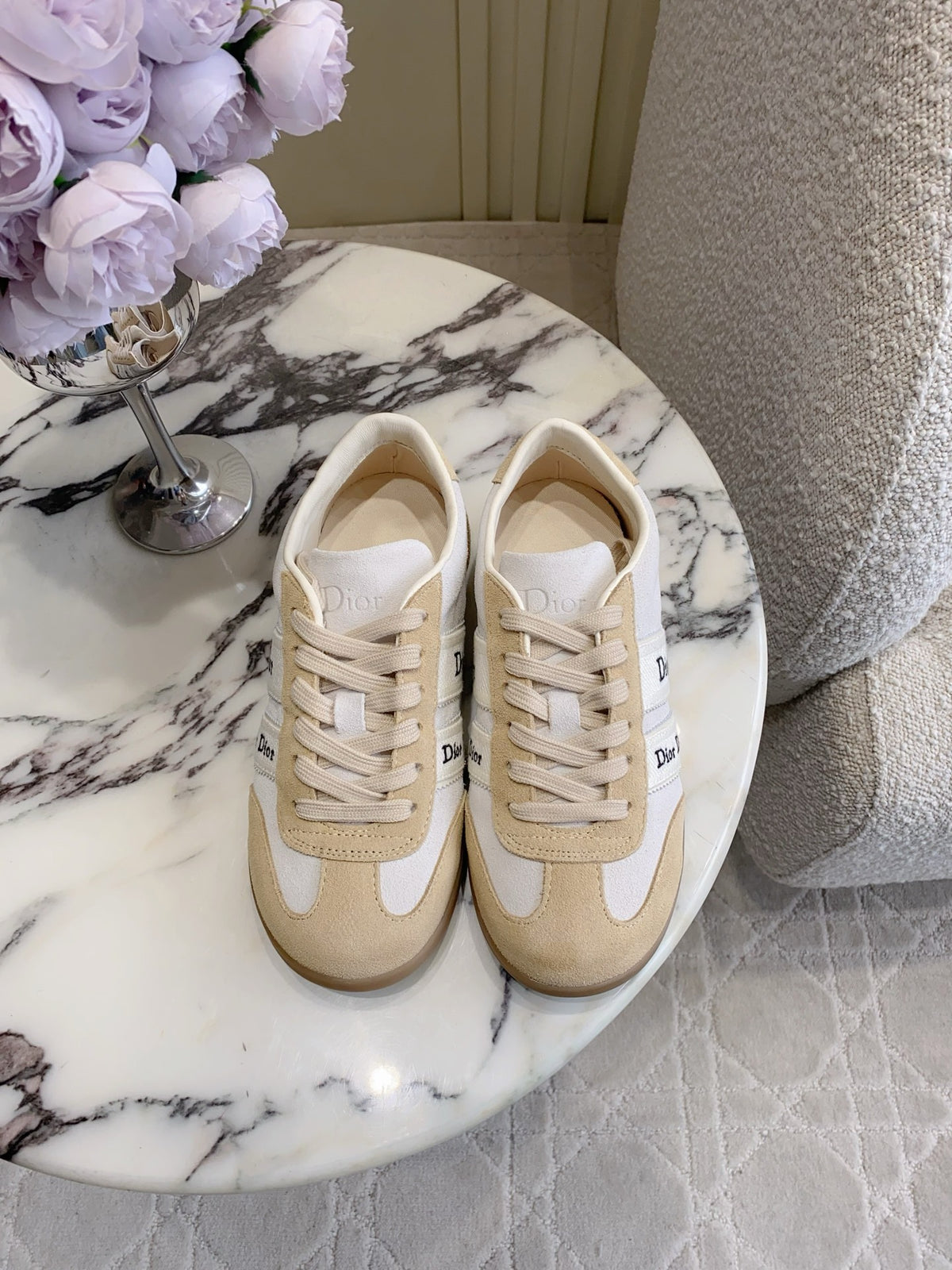 Factory Direct Dio*26ss Early Spring New Flat German Trainer Shoes