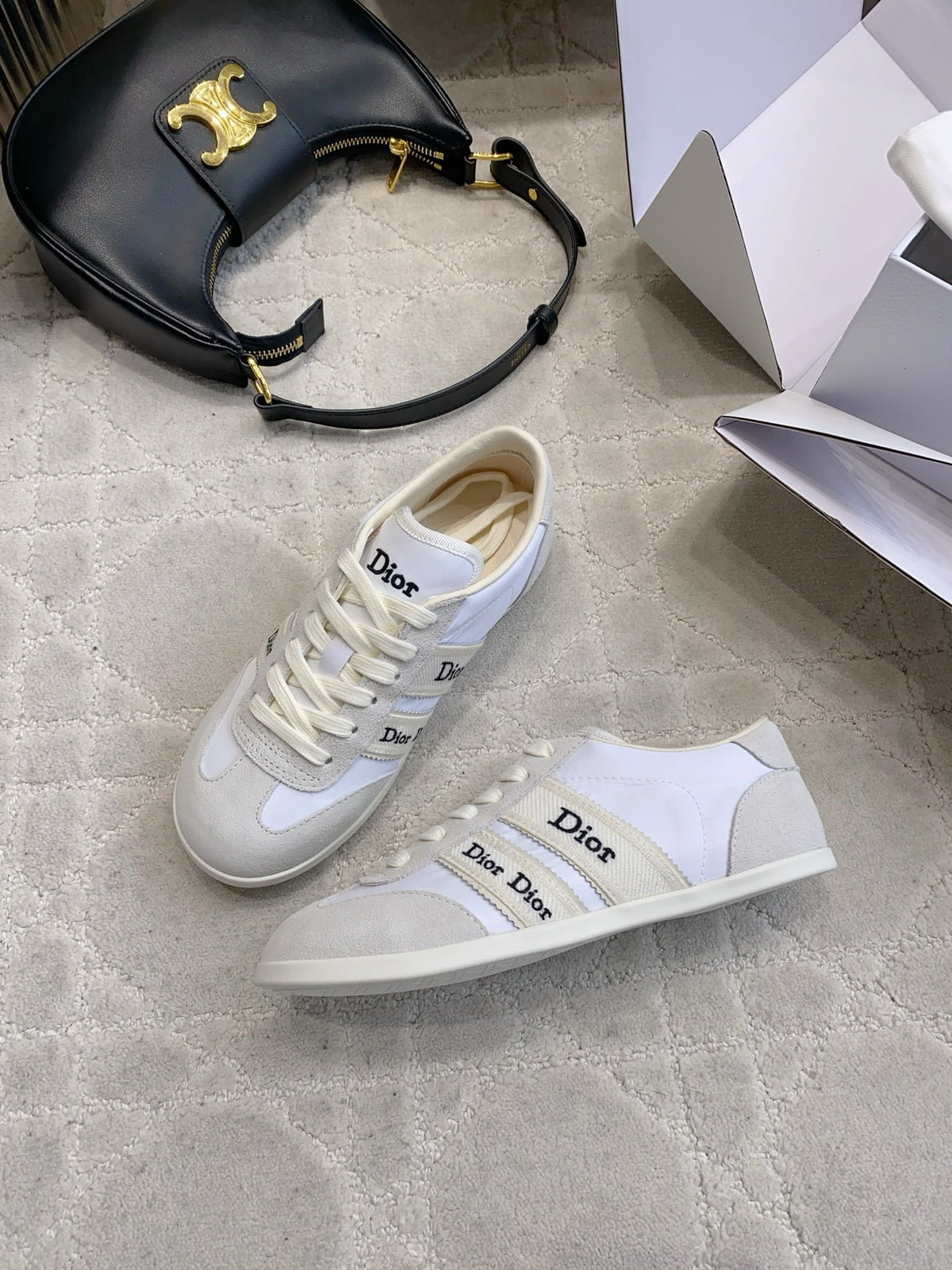 Factory version Dio*26ss Early Spring New Flat German Training Shoes