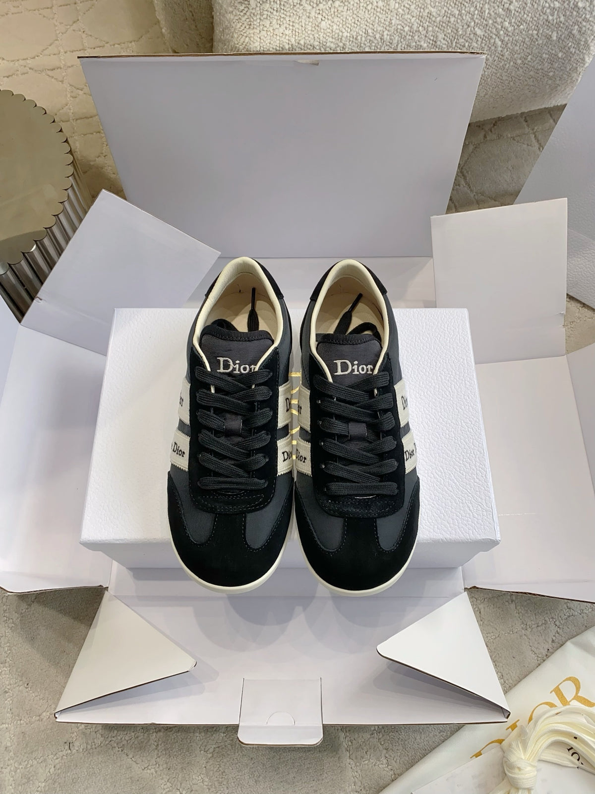 Factory version Dio*26ss Early Spring New Flat German Training Shoes
