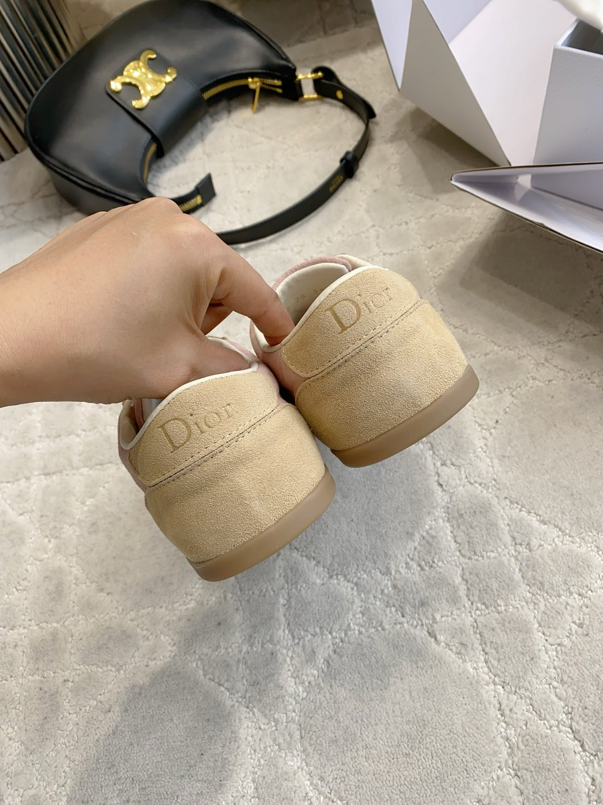 Factory version Dio*26ss Early Spring New Flat German Training Shoes