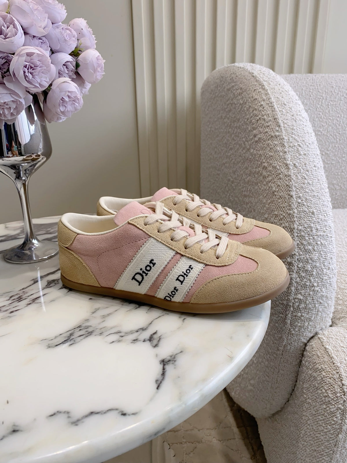 Factory version Dio*26ss Early Spring New Flat German Training Shoes