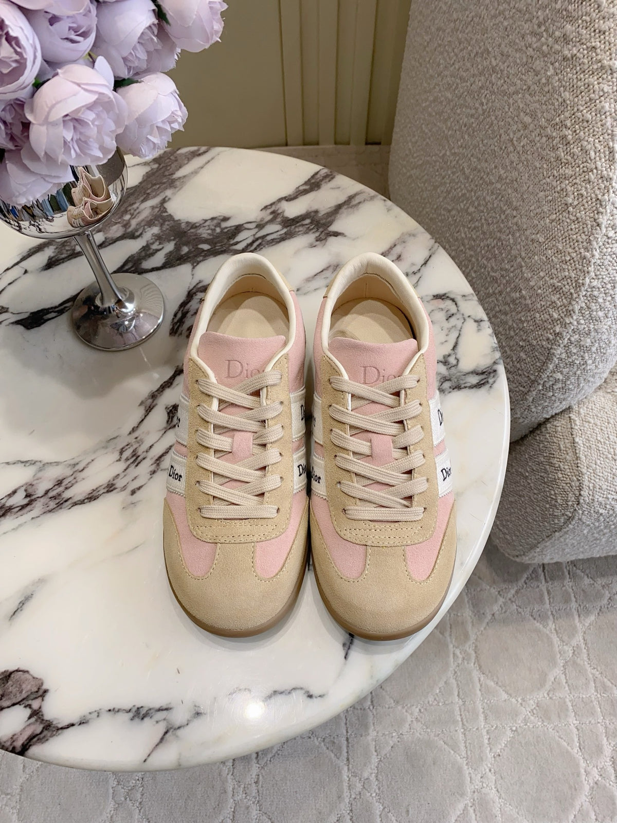 Factory version Dio*26ss Early Spring New Flat German Training Shoes