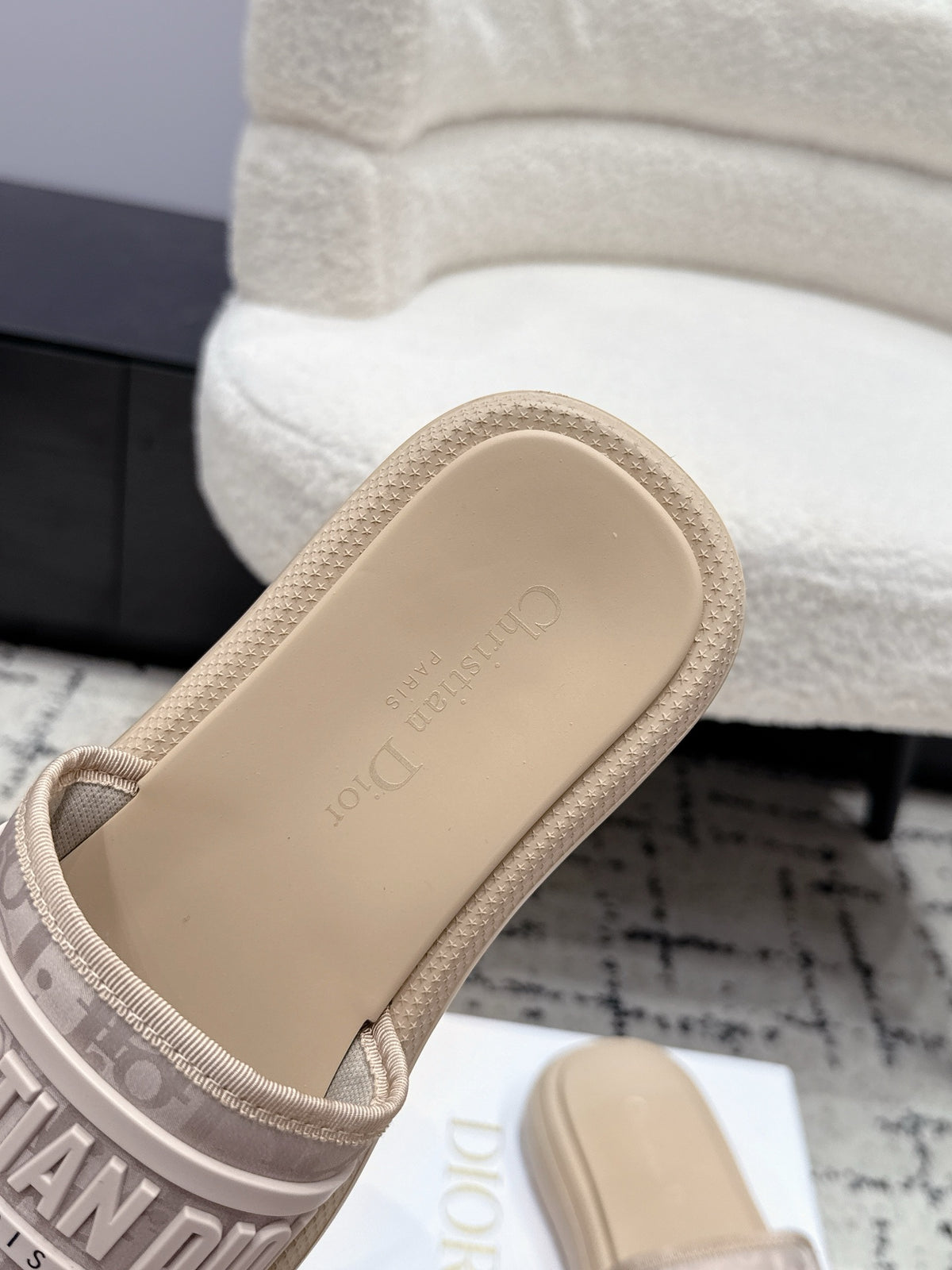 Dior 26/ Latest Dway Collection Embroidered Platform Sandals