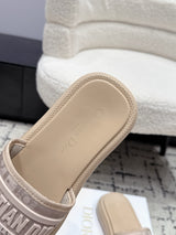 Dior 26/ Latest Dway Collection Embroidered Platform Sandals