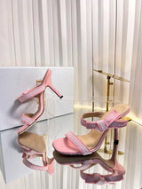 High-quality J'ADIOR strappy sandals, Dior 2026 Spring/Summer latest color Macrame