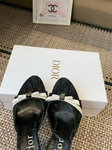 Dior 2026 SS Summer New Vintage Keychain High-Heeled Slippers