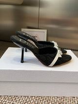 Dior 2026 SS Summer New Vintage Keychain High-Heeled Slippers
