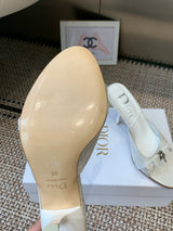 Dior 2026 SS Summer New Vintage Keychain High-Heeled Slippers
