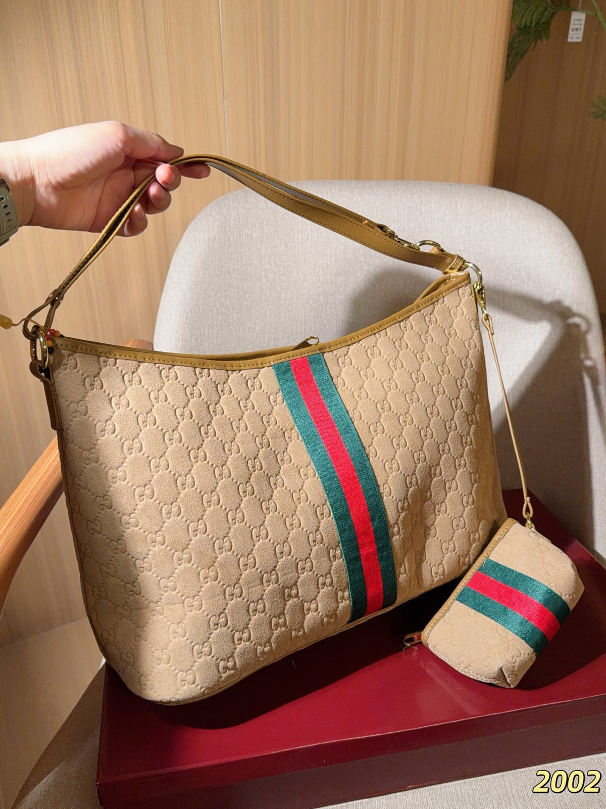 Gucci New G brand Hobo shoulder bag