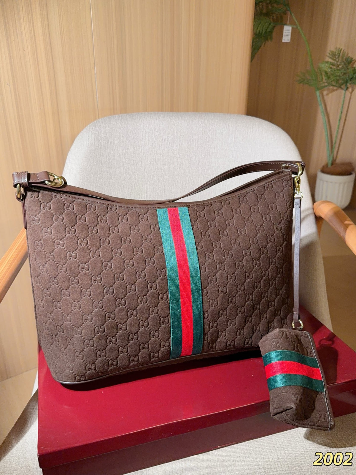 Gucci New G brand Hobo shoulder bag