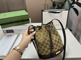 M-1 size 20×23 folding box Gucci new series bucket bag