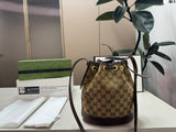 M-1 size 20×23 folding box Gucci new series bucket bag