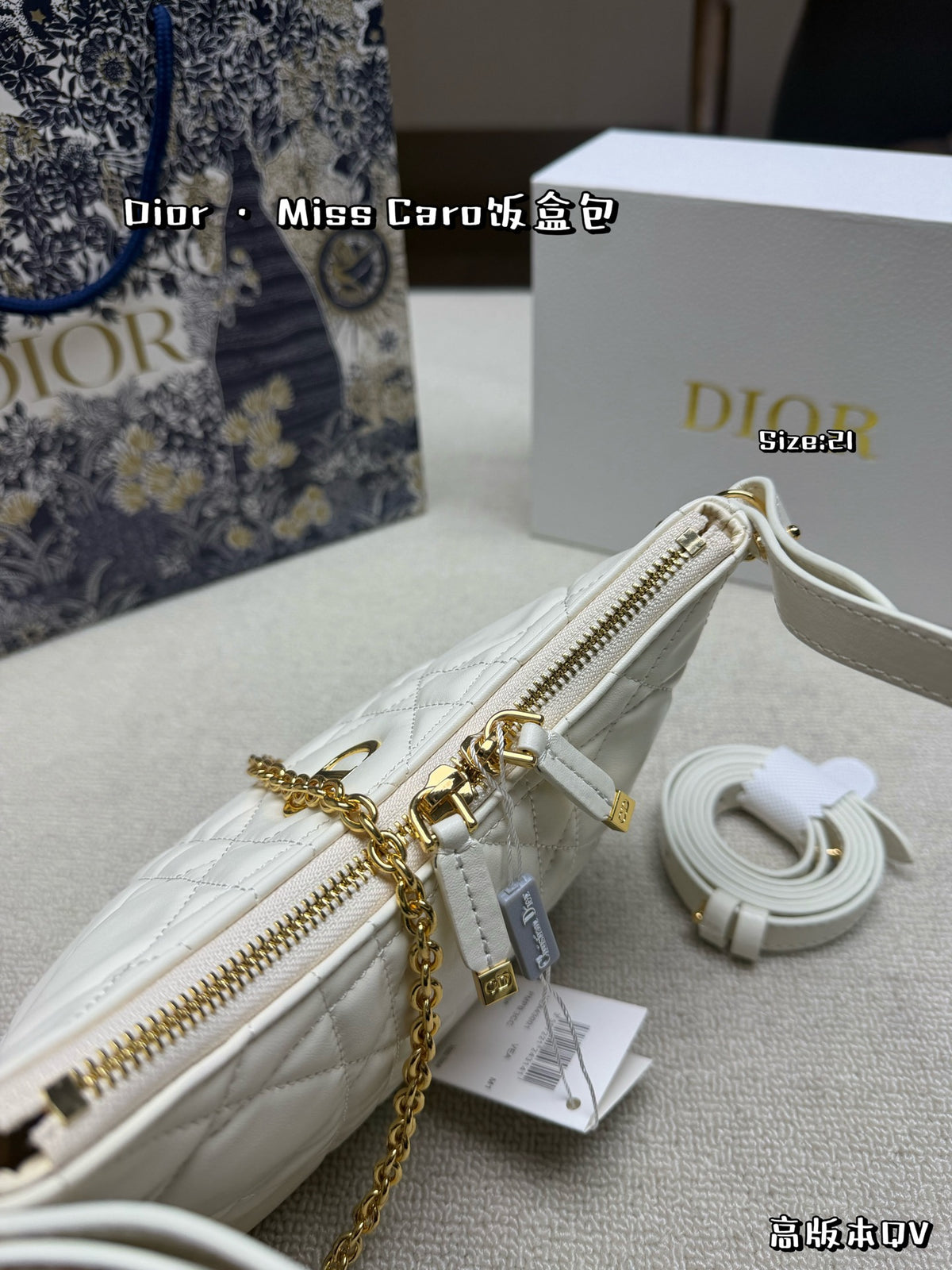 Dior Miss Caro Lunch Box Bag
