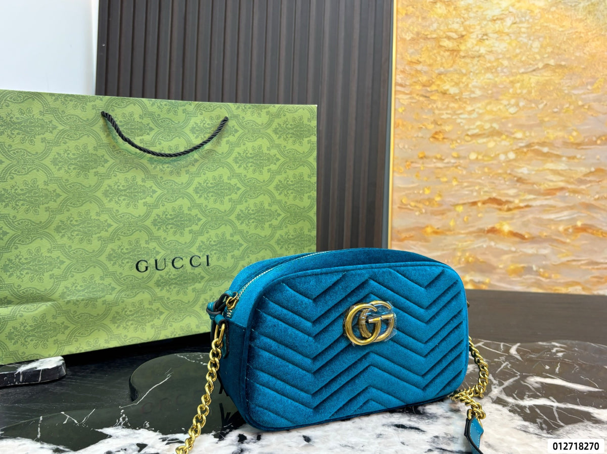 Gucci GG Marmont velvet bag