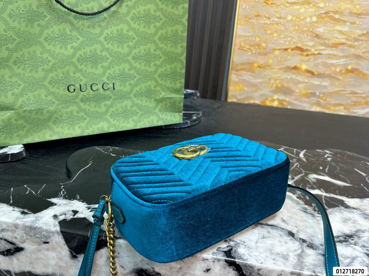 Gucci GG Marmont velvet bag