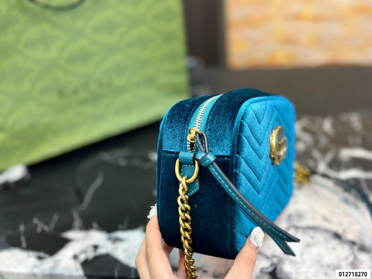 Gucci GG Marmont velvet bag
