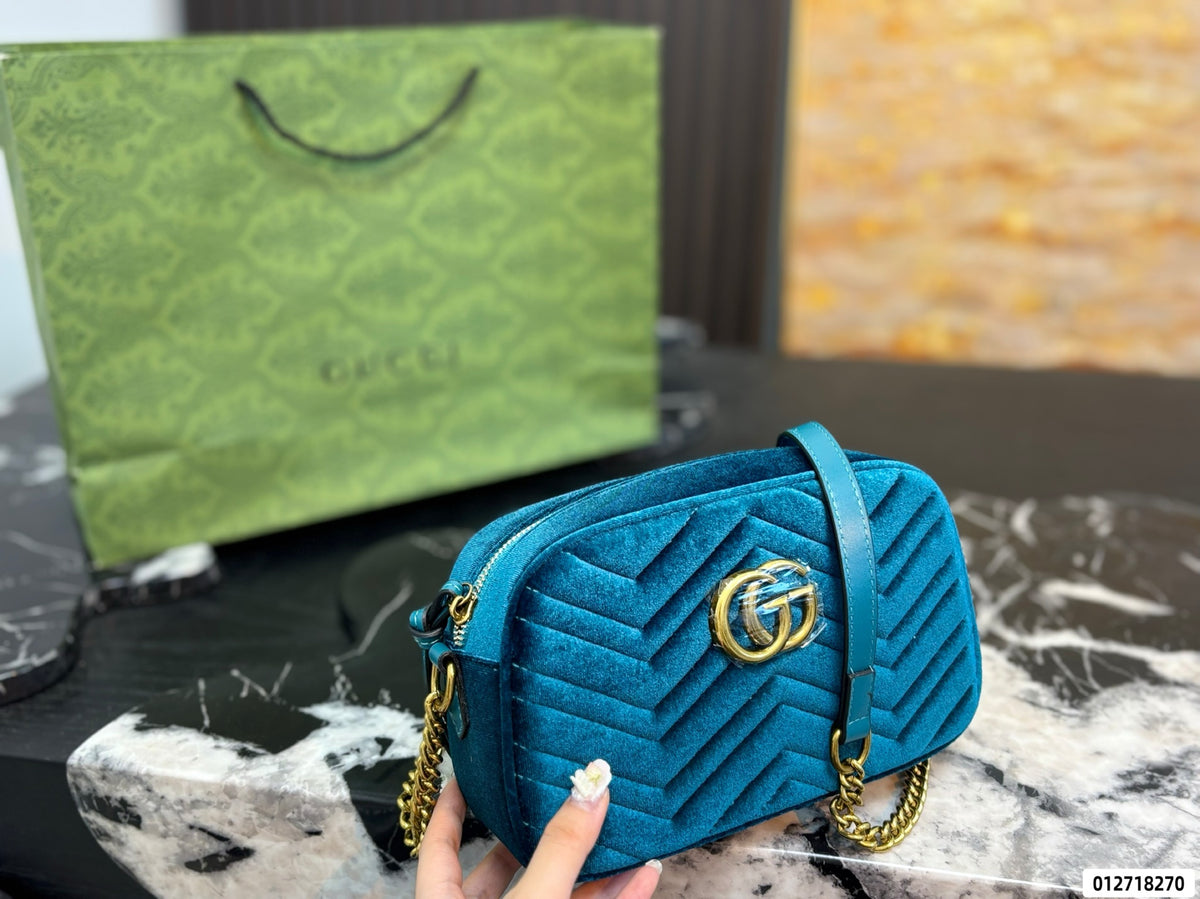 Gucci GG Marmont velvet bag