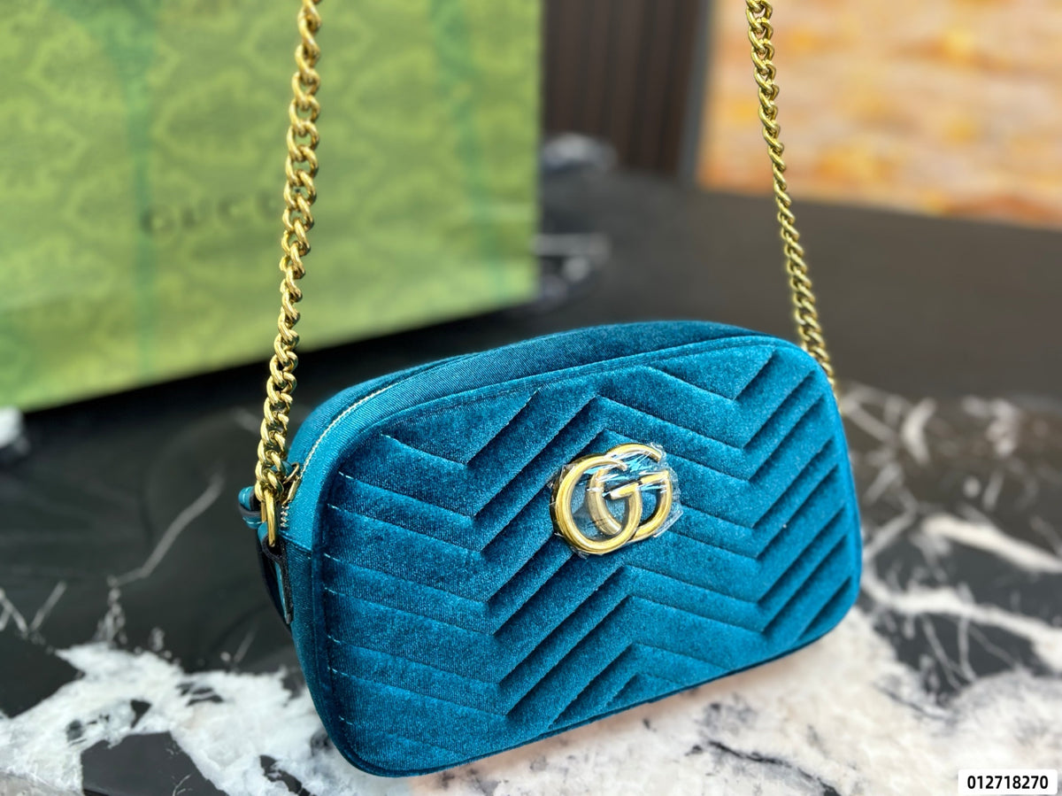 Gucci GG Marmont velvet bag