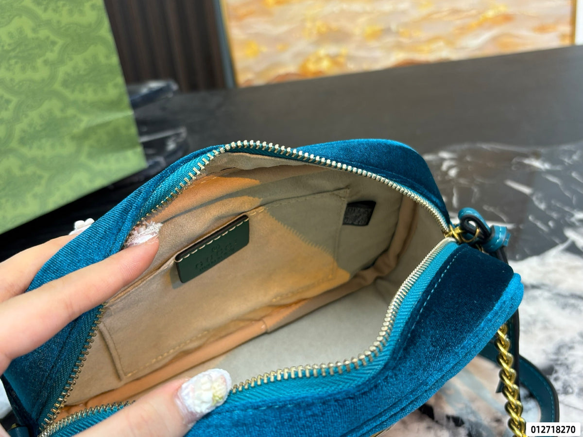 Gucci GG Marmont velvet bag
