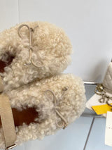 Marni SS26 Autumn/Winter New Style Furry Shoes