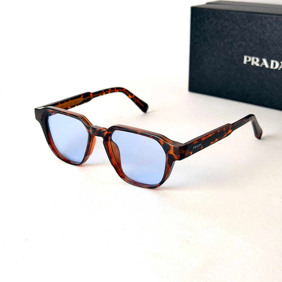 PRADA Symbole Square – Havana Blue