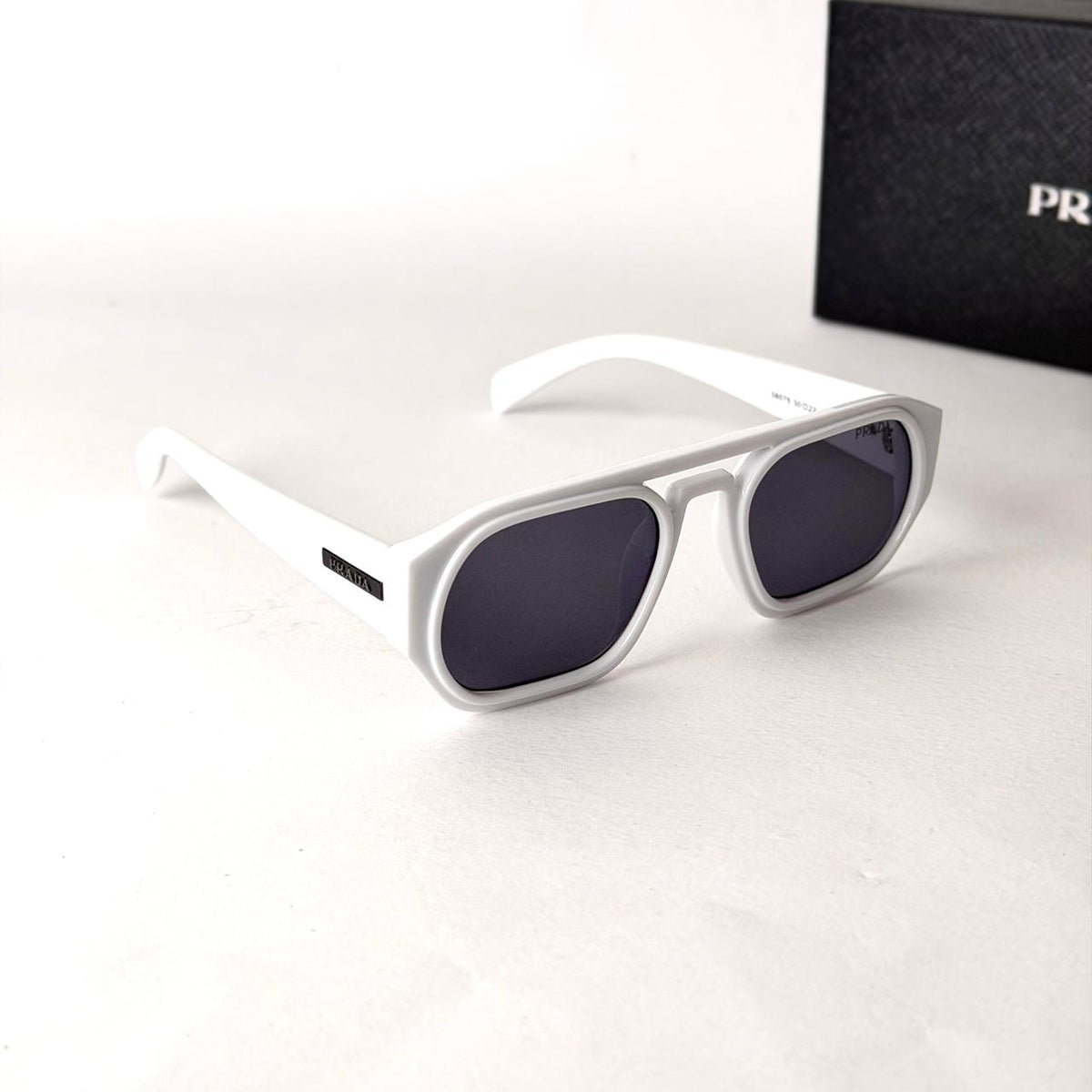 Prada Symbole Rectangle – White