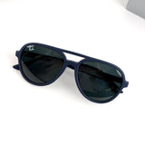 Ray Ban Aviator Full-Rim – Matte Navy Blue