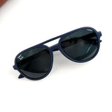 Ray Ban Aviator Full-Rim – Matte Navy Blue