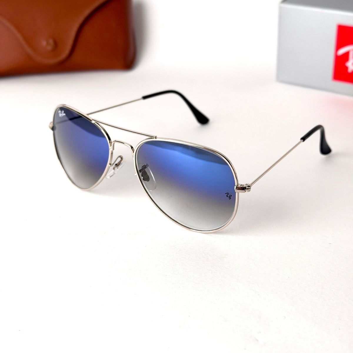 Ray Ban Aviator – Silver Frame