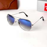 Ray Ban Aviator – Silver Frame