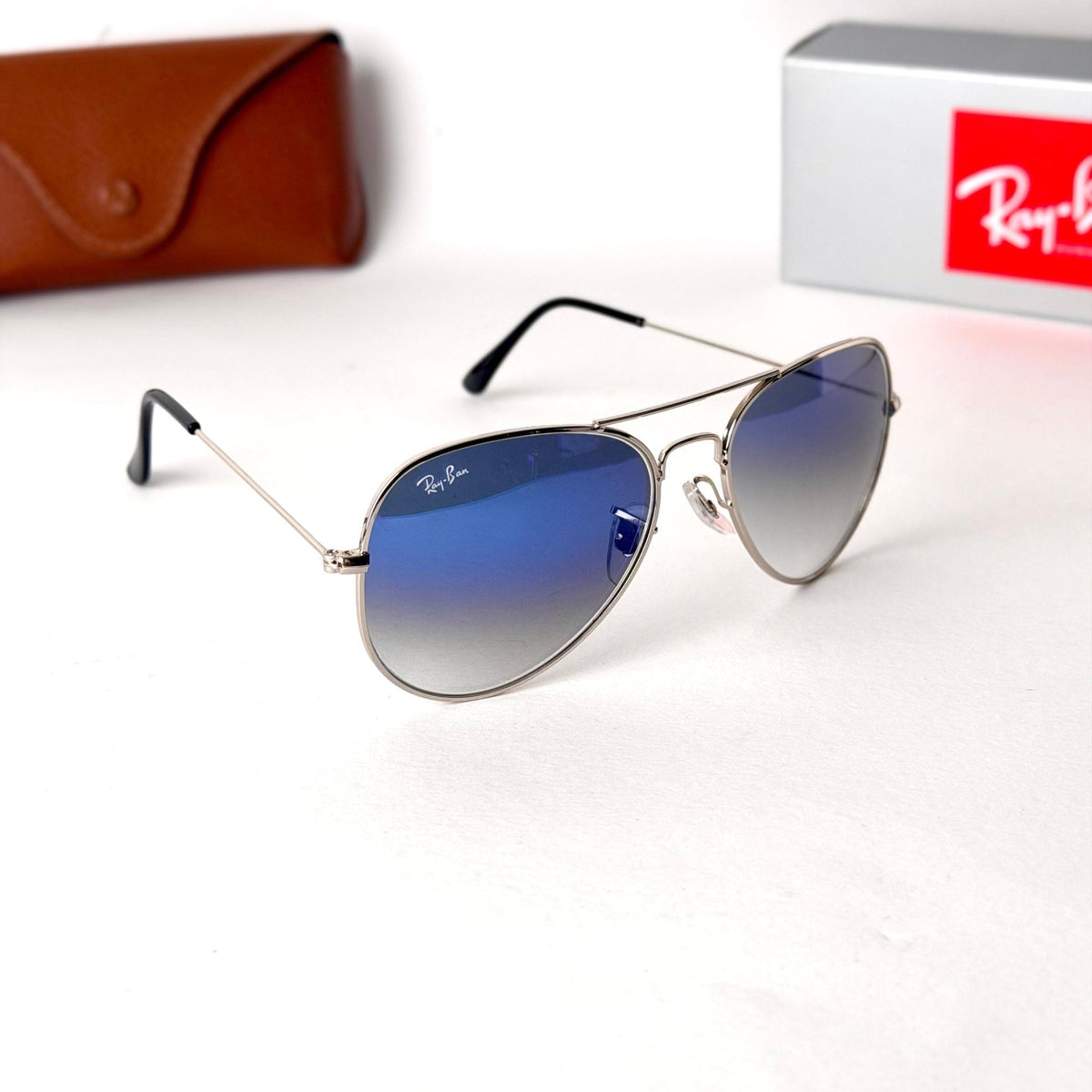 Ray Ban Aviator – Silver Frame
