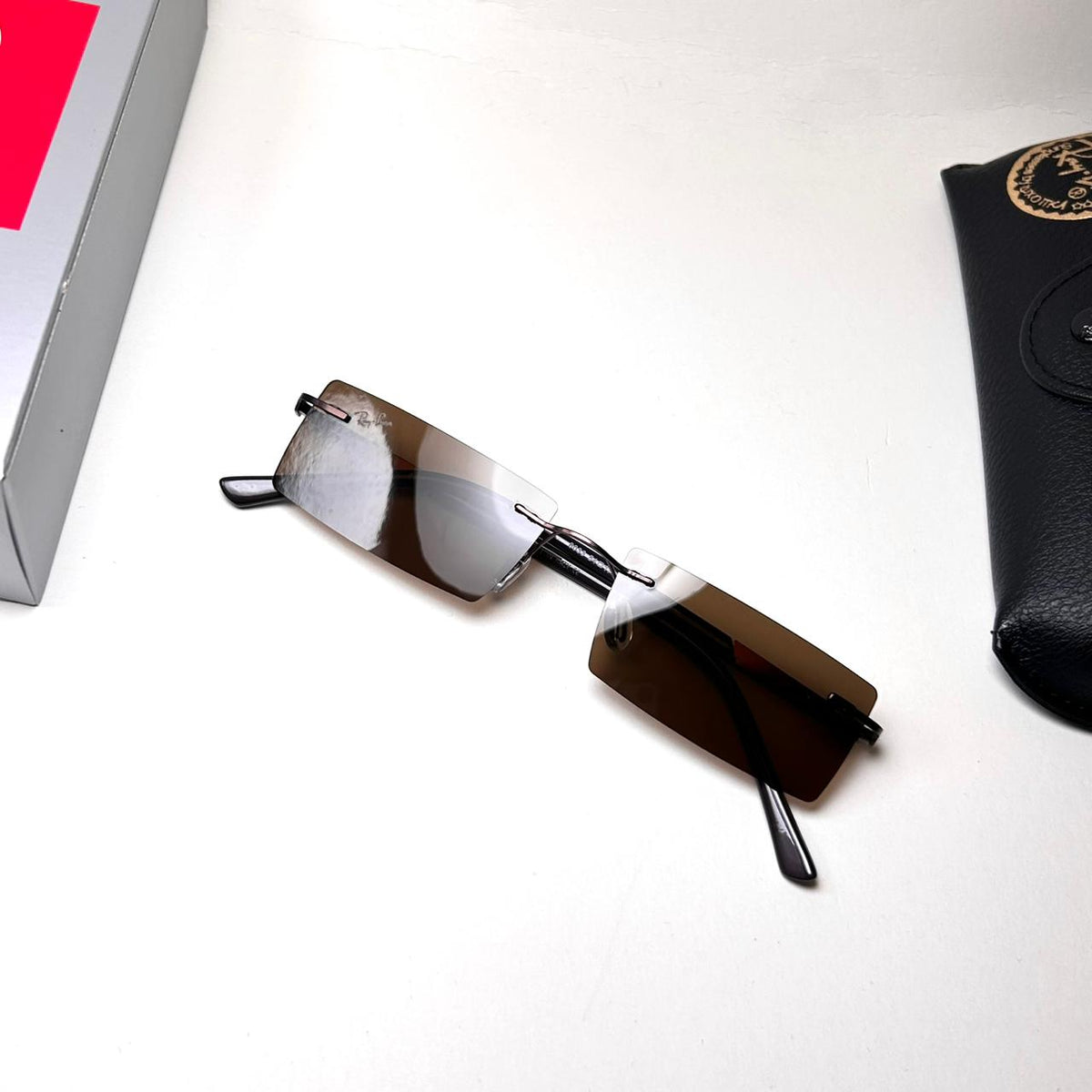 Ray Ban Classic Rectangle Small – Brown