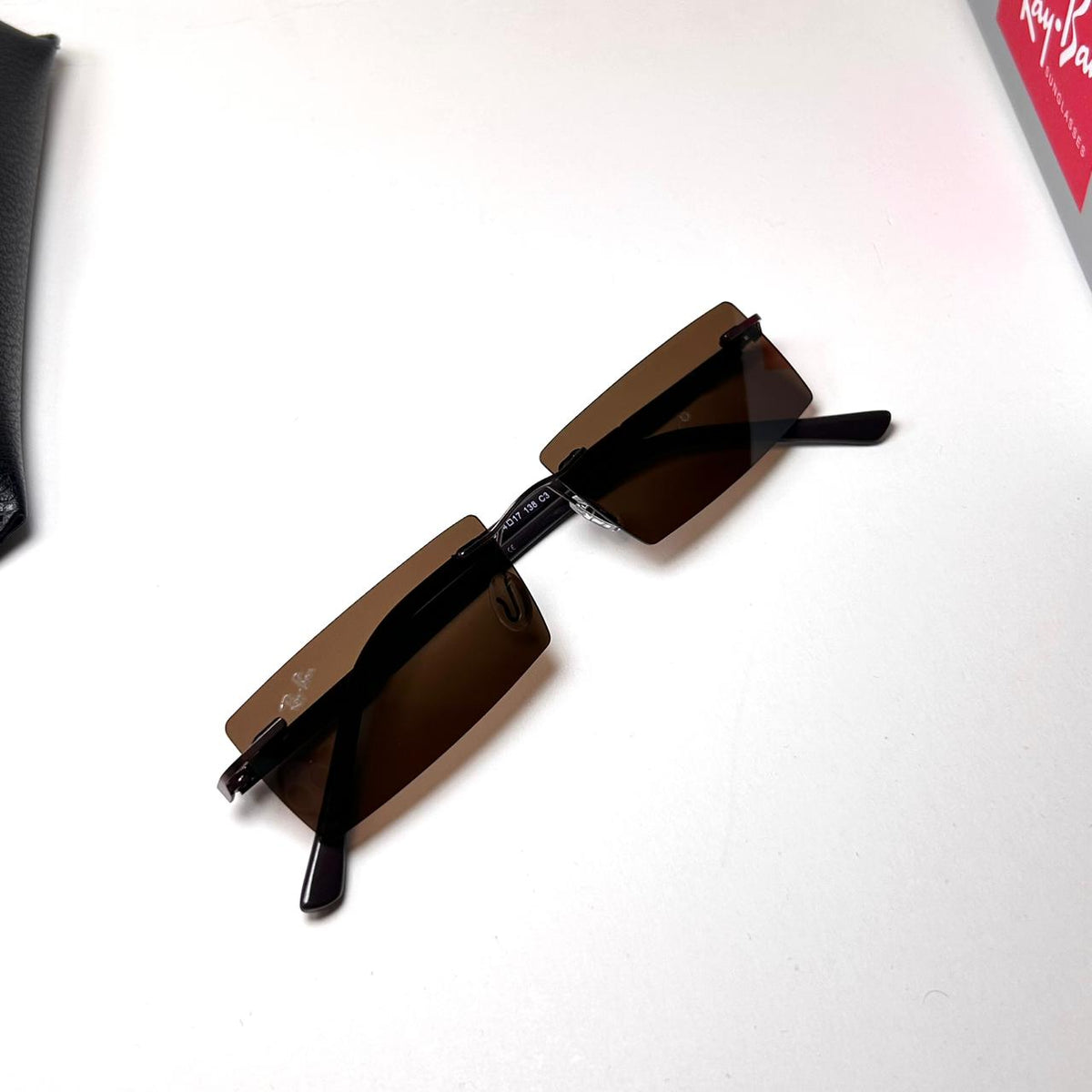 Ray Ban Classic Rectangle Small – Brown