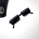 Ray Ban Classic Rectangle Small – Golden Black