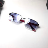Ray Ban Ferrari Rectangular RB0307 - Red Blue Gradient