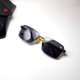 Ray Ban Ferrari Rectangular RB0307 - Yellow Black