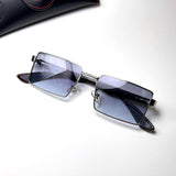 Ray Ban Ferrari Wooden Rectangular – Blue