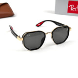 Ray Ban Geometric Scuderia Ferrari b - Golden Black