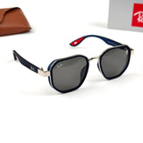 Ray Ban Geometric Scuderia Ferrari b - Silver Navy