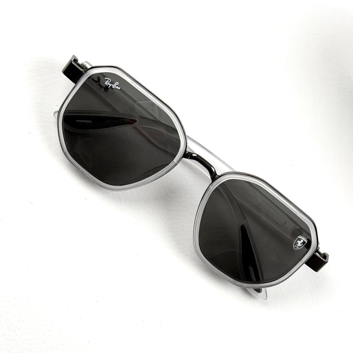 Ray Ban Geometric Scuderia Ferrari b - White