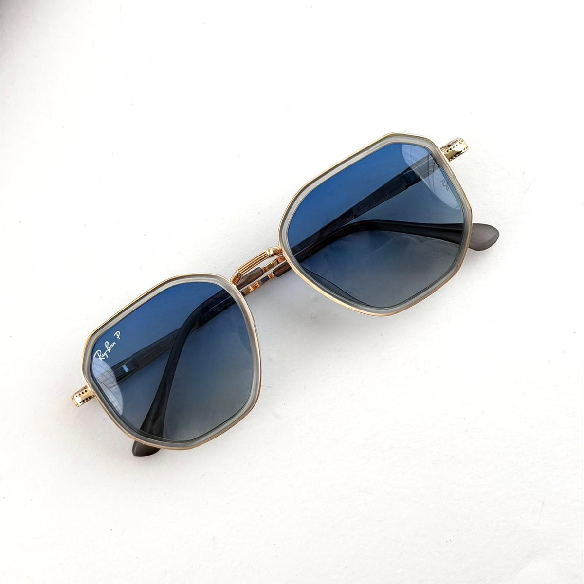 Ray Ban Geo Polarized RB4711 – Golden Blue