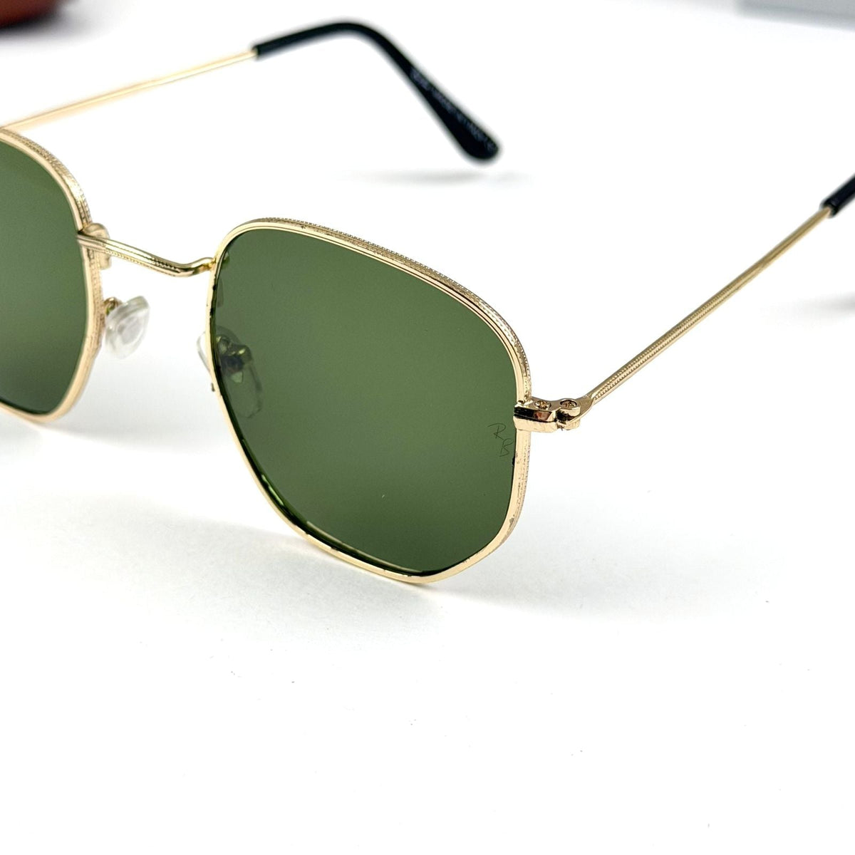 Ray Ban Hexagonal Classic b – Gold Green