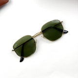 Ray Ban Hexagonal Classic b – Gold Green