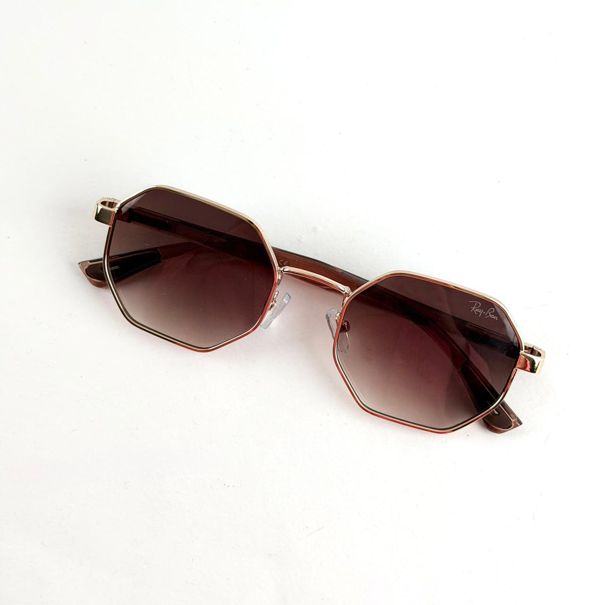 Ray-Ban Octagon Classic – Gold Brown