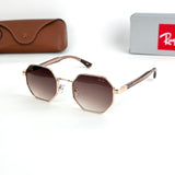 Ray-Ban Octagon Classic – Gold Brown
